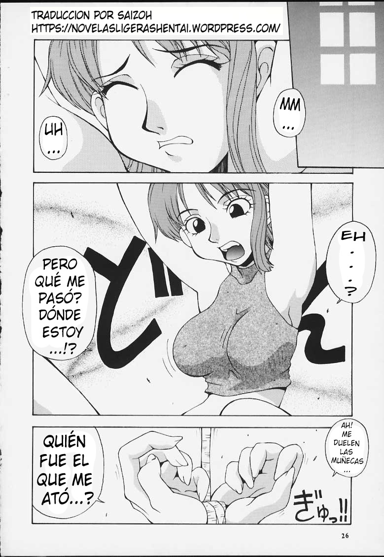 (C58) [MANGANA (Doluta, Nishimo)] Nyan Nyan Love Nami II (One Piece) [Spanish] [kalock] (C58) [漫画な。 (ドルタ、にしも)] 娘々Love Nami II (ワンピース) [スペイン翻訳]