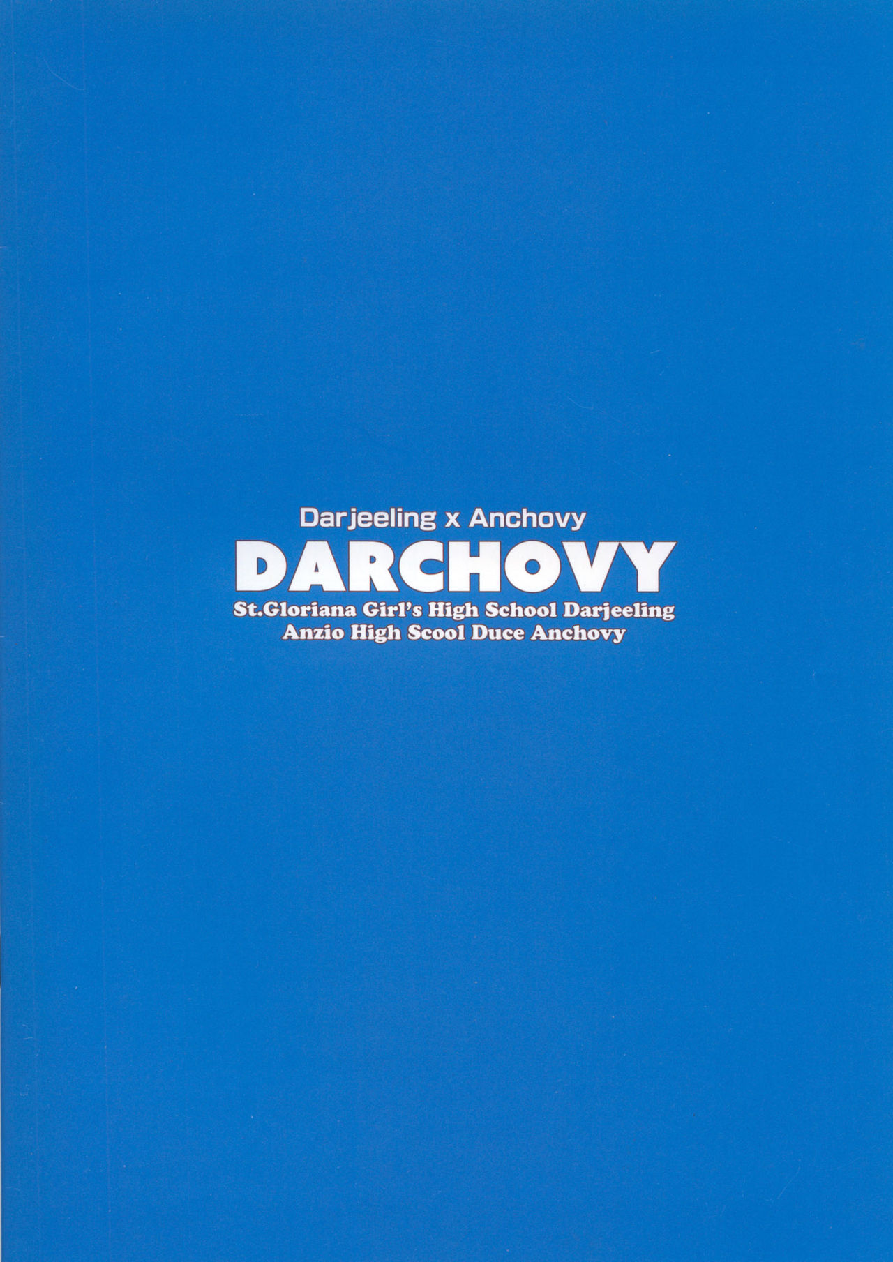 (C90) [Neoneet] DARCHOVY (Girls und Panzer) [English] [TZdY] (C90) [寝起新人] DARCHOVY (ガールズ&パンツァー) [英訳]