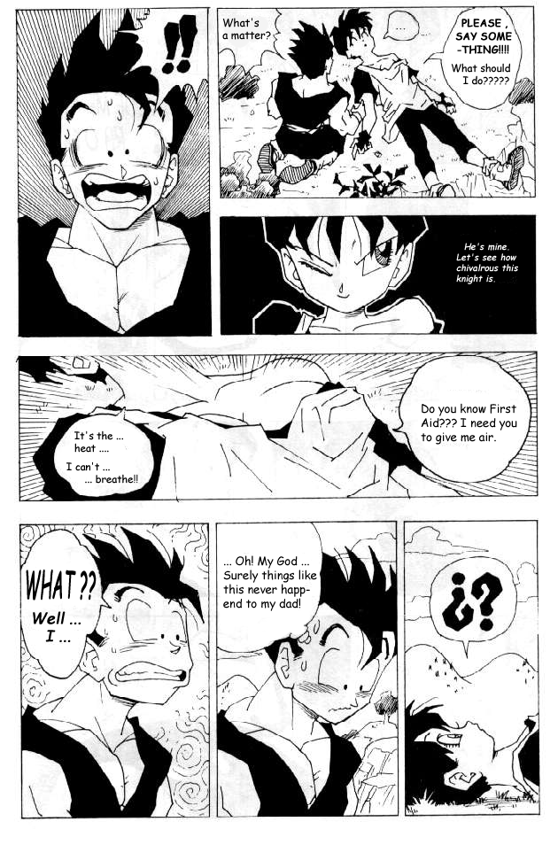 Videl Learns To Fly And Son Gohan Learns To... (Dragonball) [English] 