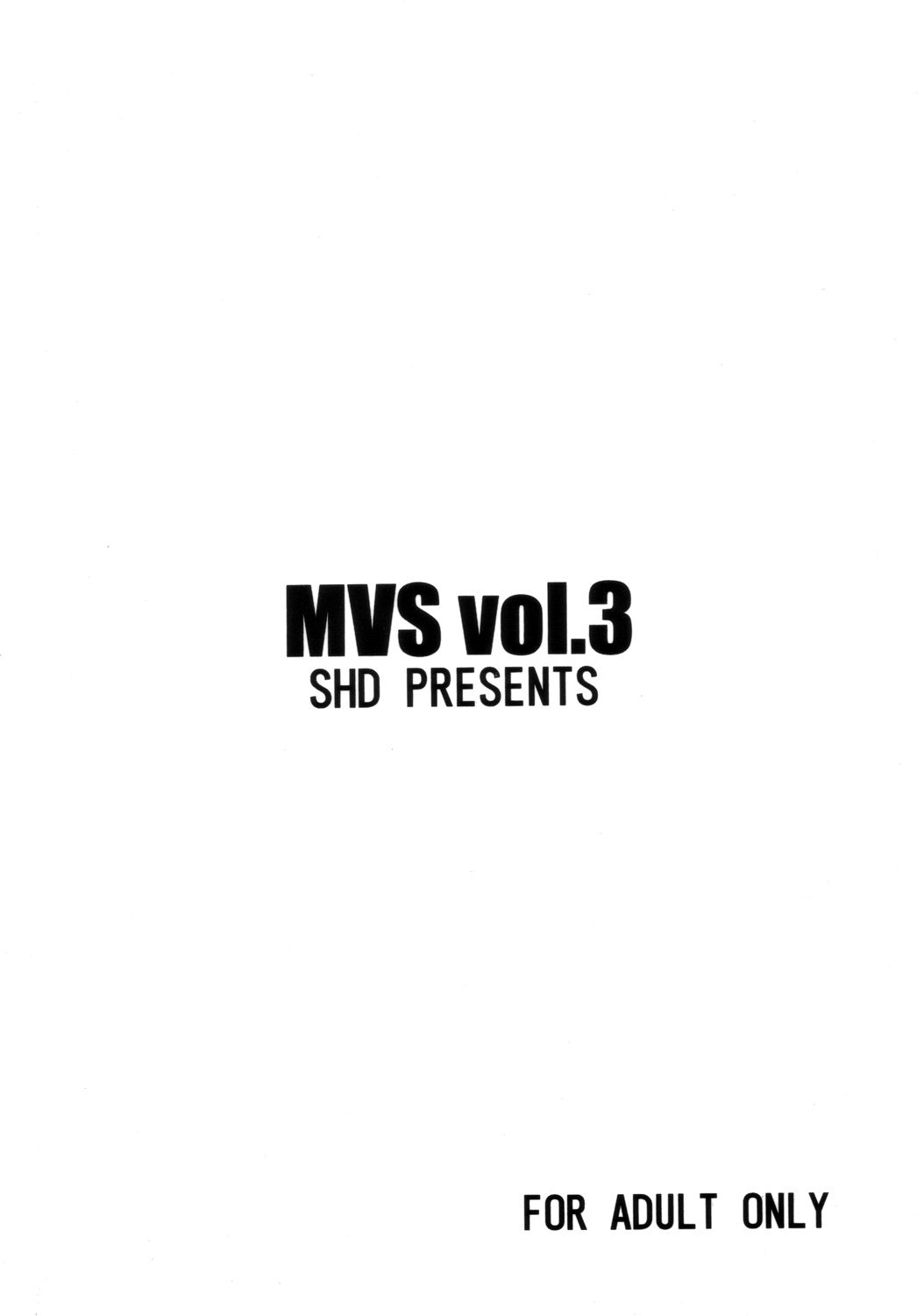 [SHD] MVS Volume 3 (King of Fighters)[English][Little White Butterflies] 