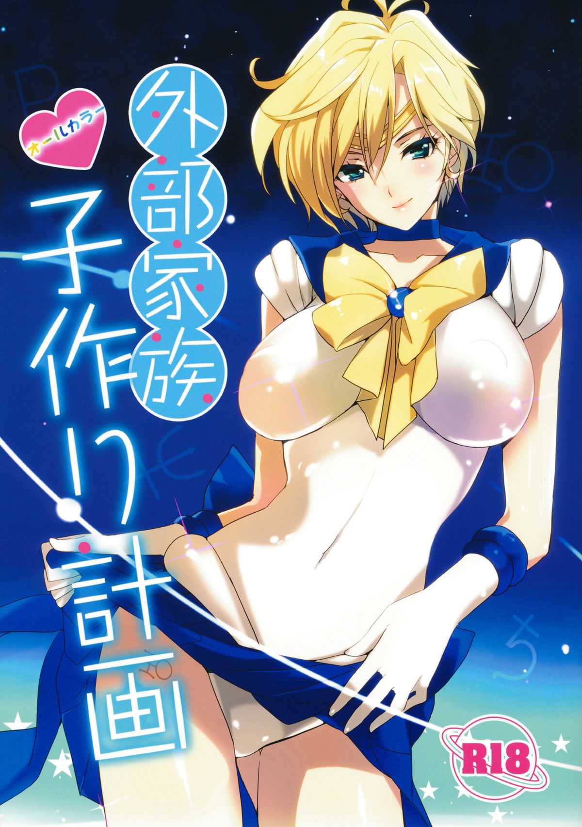 (C80) [ROUTE1 (Taira Tsukune)] Gaibu Kazoku Kozukuri Keikaku (Bishoujo Senshi Sailor Moon) (C80) [ROUTE1 (平つくね)] 外部家族子作り計画 (セーラームーン)