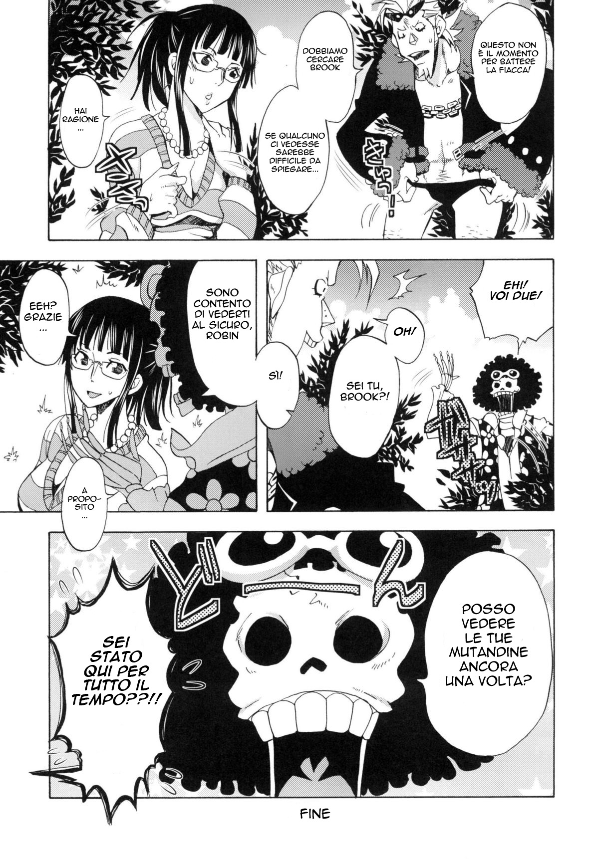 [KURIONE-SHA (YU-RI)] Ranshin Pirates Soushuuhen - Erotic World - Extra (One Piece) (Italian) 