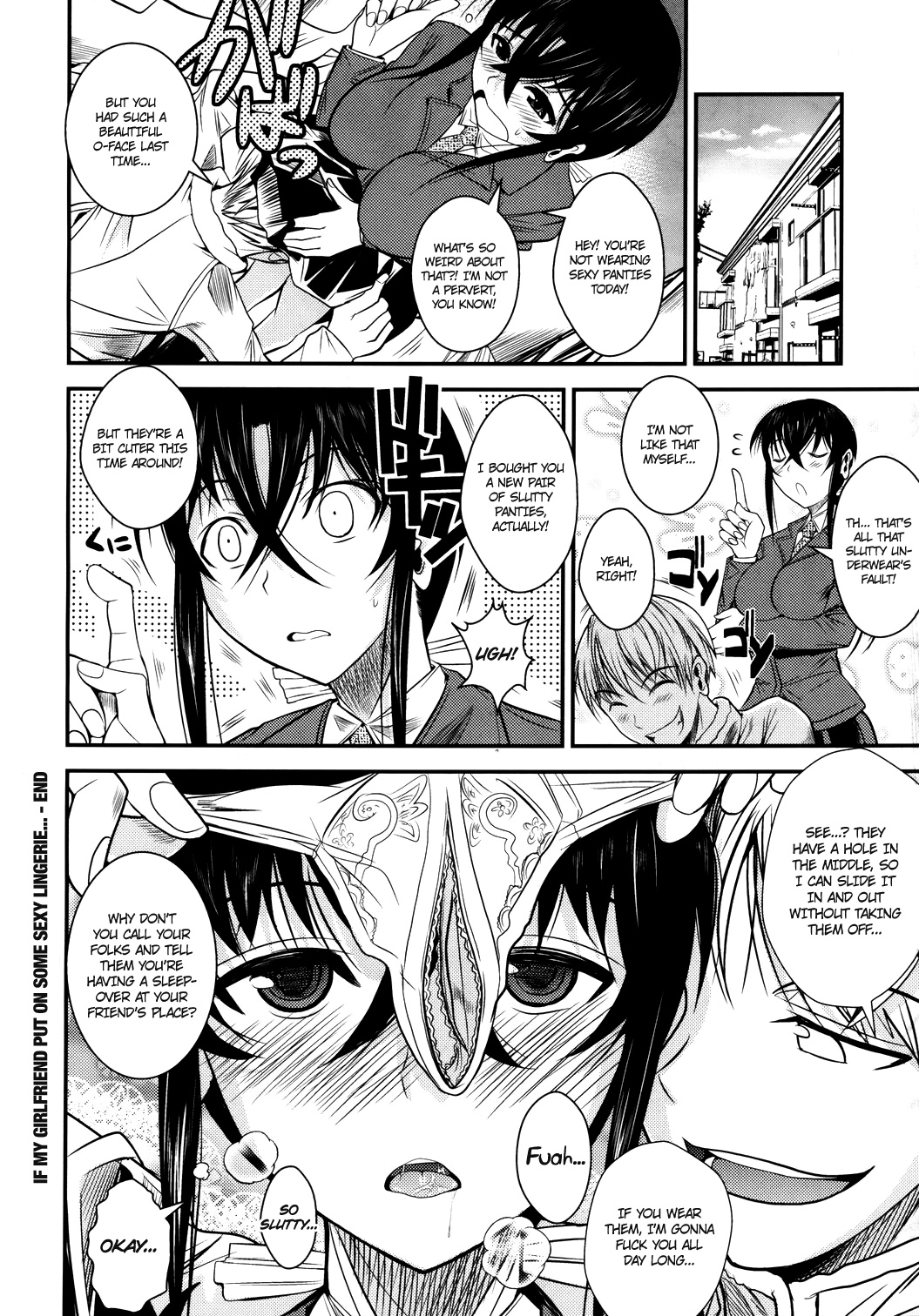 [Fuetakishi] Kanojo ga Ero Shitagi ni Kigaetara... | If My Girlfriend Put On Some Sexy Lingerie... (COMIC Megastore 2011-03) [English] [Zenigeba + Ero Manga Girls] [フエタキシ] 彼女がエロ下着に着替えたら｡｡｡❤ (コミックメガストア 2011年3月号) [英訳]