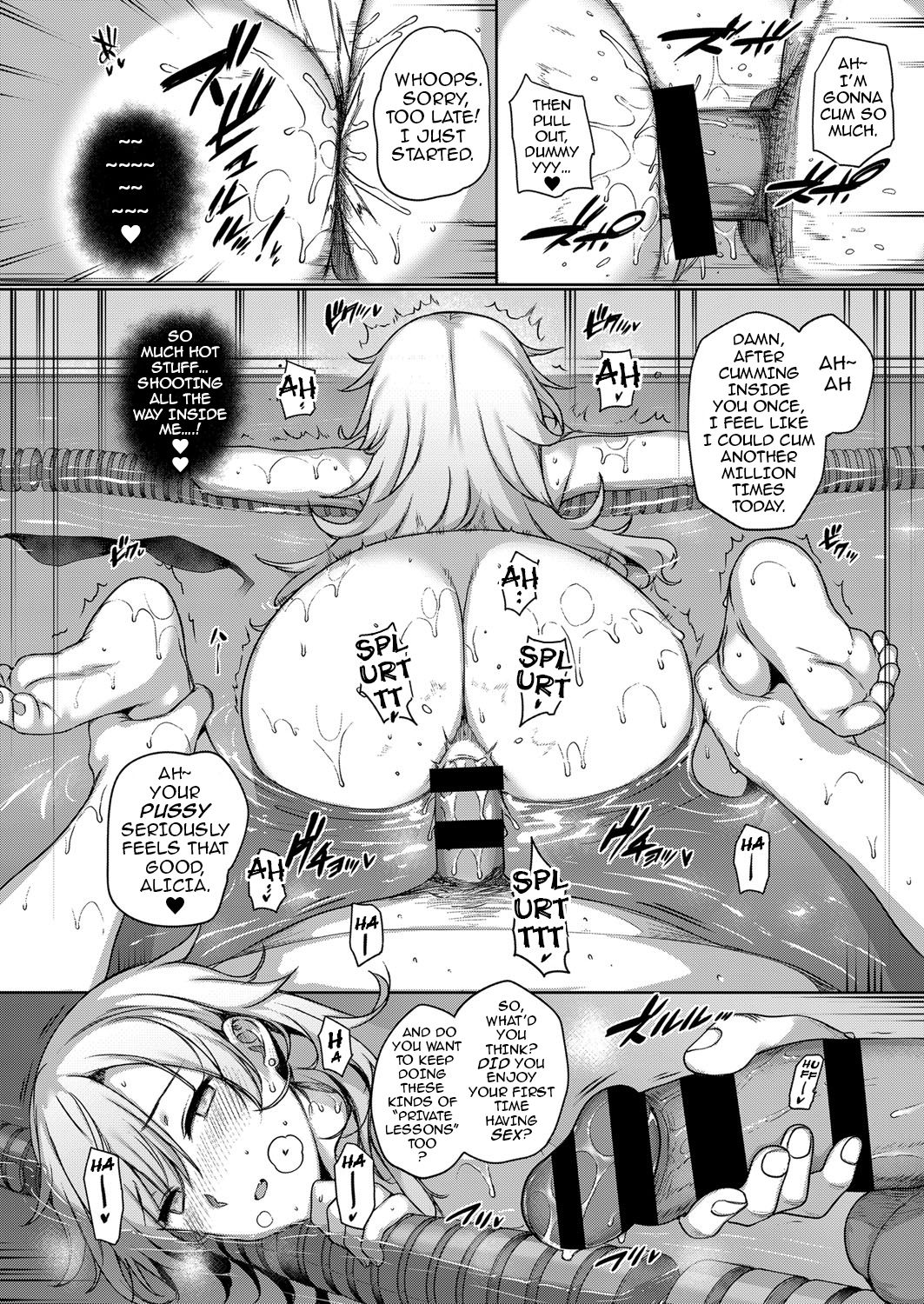 [Katsurai Yoshiaki] Amatsuka Gakuen no Ryoukan Seikatsu | Angel Academy Hardcore Sex Life 3.5-4.5 [English] {darknight} [Digital] [桂井よしあき] 天使学園の寮姦性活 3.5-4.5 [英訳] [DL版]