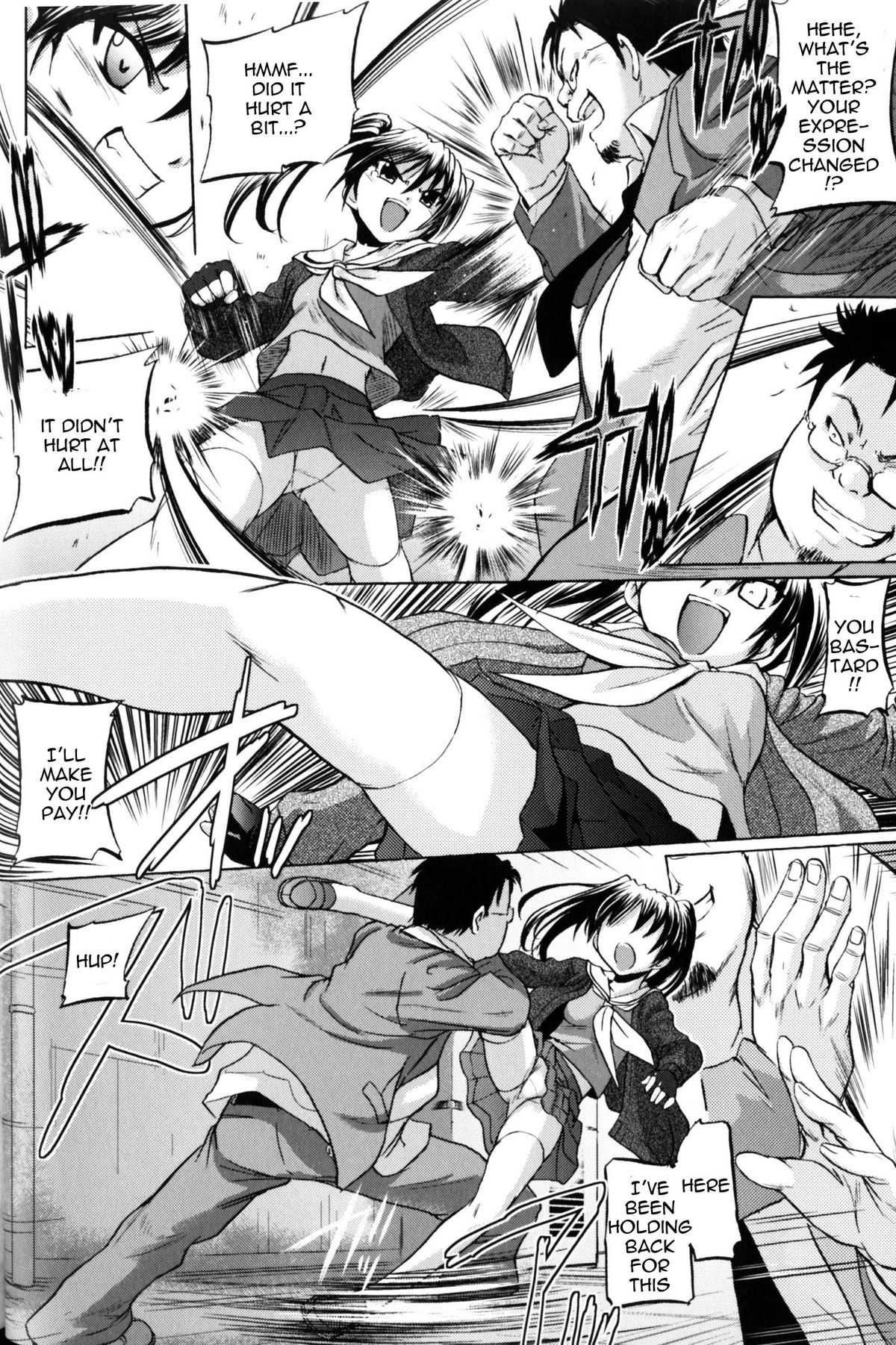 [Tokimaru Yoshihisa] Explosive Female Brawler Nao (English) {Doujin-Moe.us} 