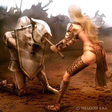 Barbarian and Amazon Women Misc Set 1 