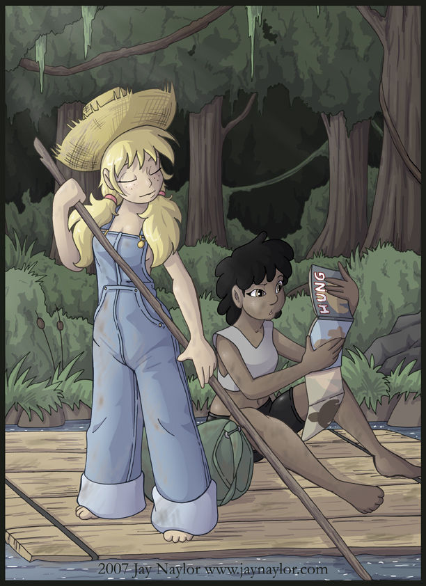[Jay Naylor] The Adventures of Huckleberry Ann Ch. 1 [Portuguese] 