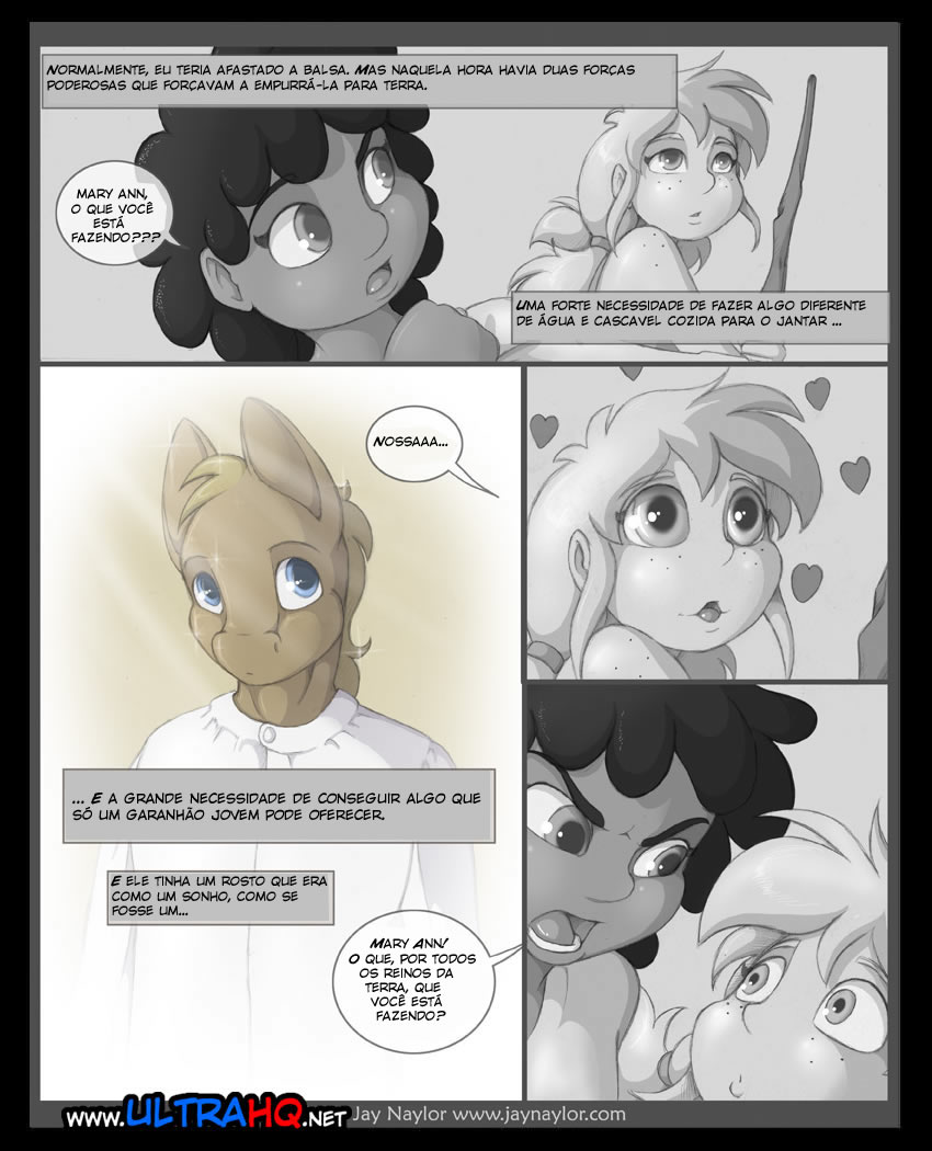 [Jay Naylor] The Adventures of Huckleberry Ann Ch. 4 [Portuguese] 