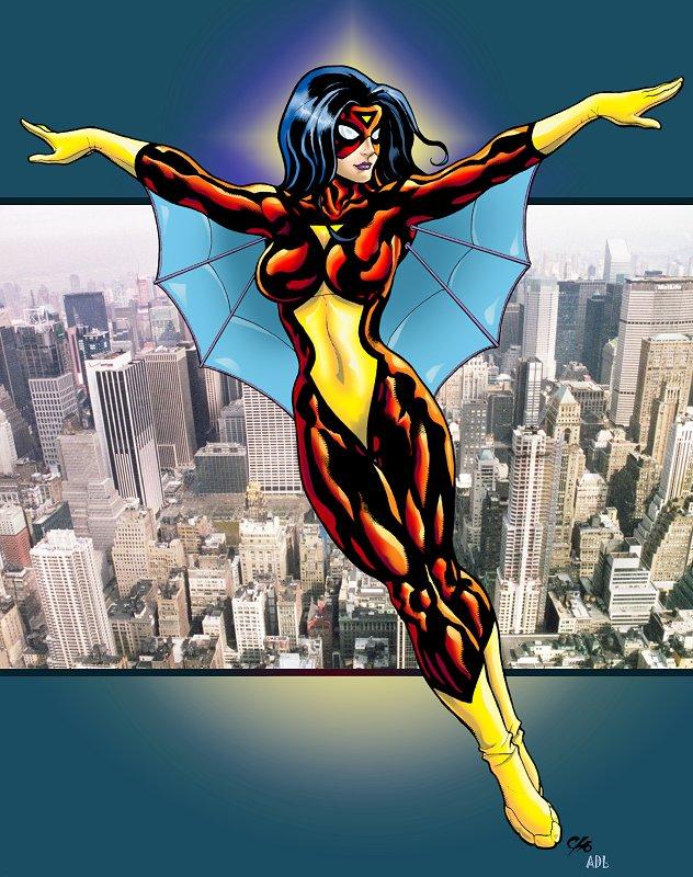 Spider-Woman (Color) 