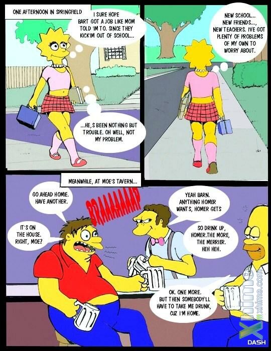 Gang Bang - Bart's Lil Sis (The Simpsons) 