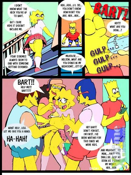 Gang Bang - Bart's Lil Sis (The Simpsons) 