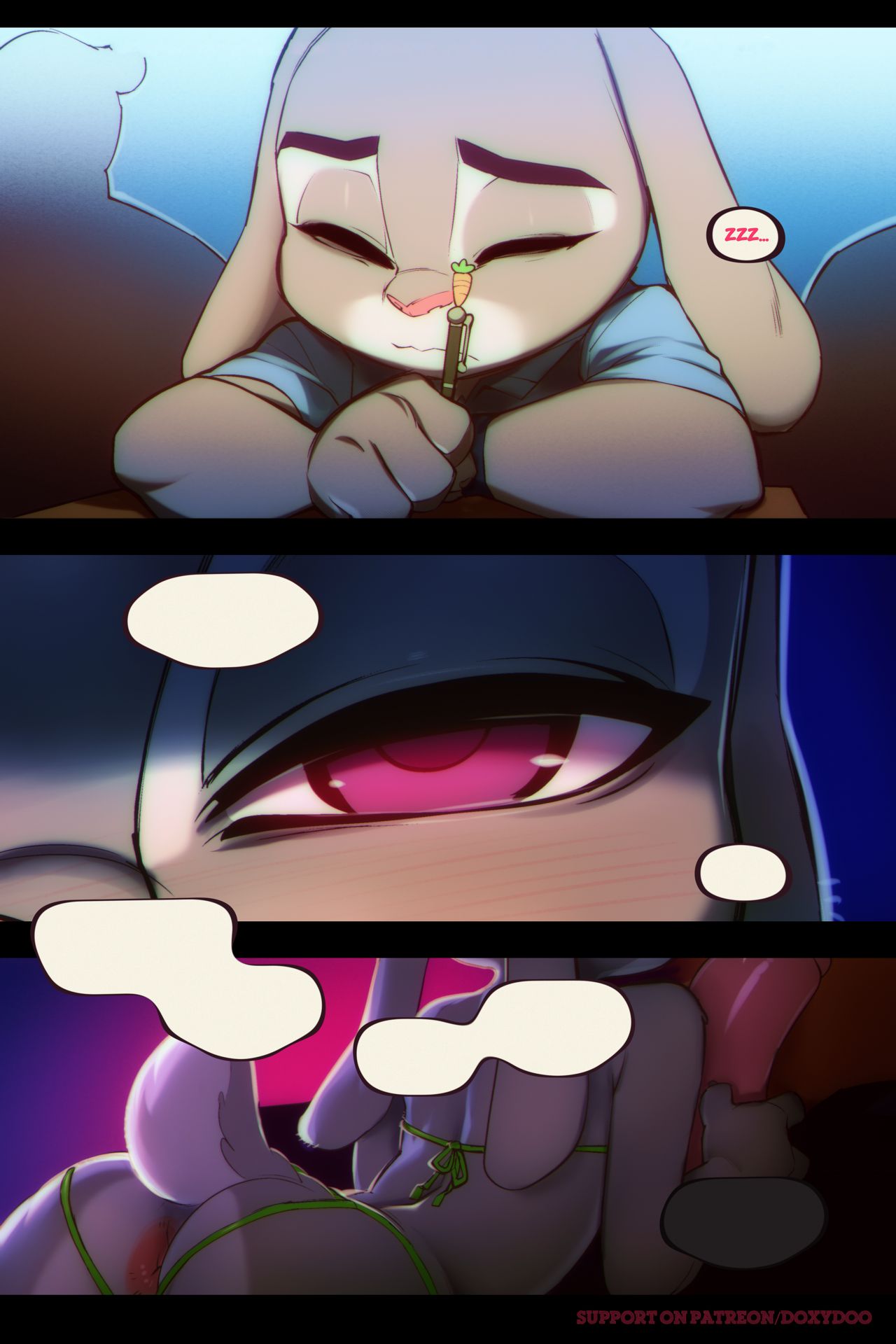 [Doxy] Sweet Sting Part 2: Down The Rabbit Hole (Zootopia) [Textless] [Ongoing] 